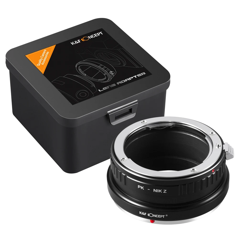 K & F Concept PK к NZ адаптер объектива для Pentax K Крепление объектива к Nikon Z Zf Zfc Z30 Z5 Z50 Z6 Z7 Z6II Z7II Z8 Z9 камера
