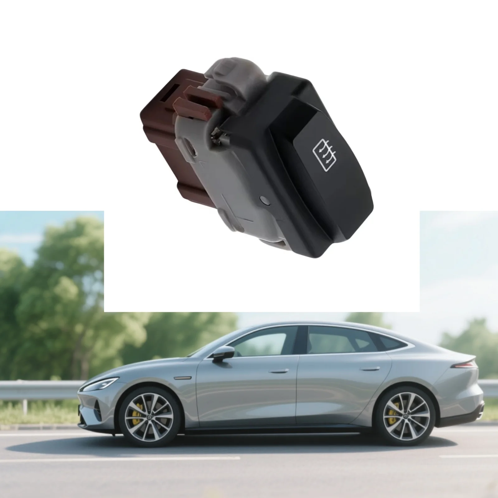 Тепловой переключатель 253507278R 25350-7278R для Renault, Logan, DusI 2011-2014, пластиковый переключатель обогрева автомобильного сиденья, аксессуары