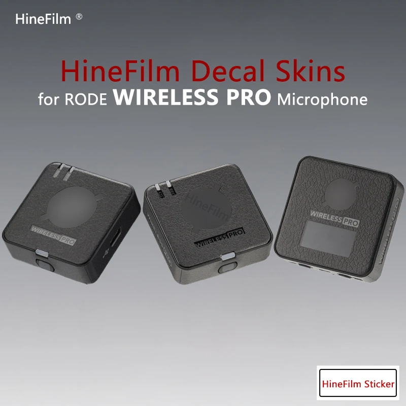 Защитная плёнка с защитой от царапин и микрофона для RODE Wireless Pro