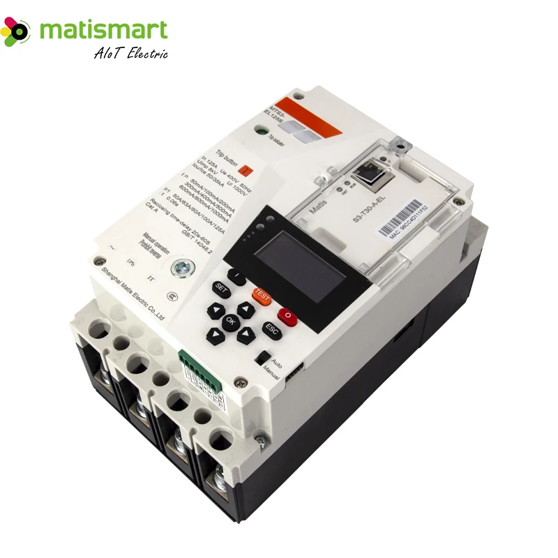 Matismart MTS3-EL 125A Wi-Fi выключатель интеллектуальное измерение Mccb Trip Unit 4p Mccb умный Wi-Fi Mccb (art.: 3920cd5579d4a) - 3920cd5579d4a