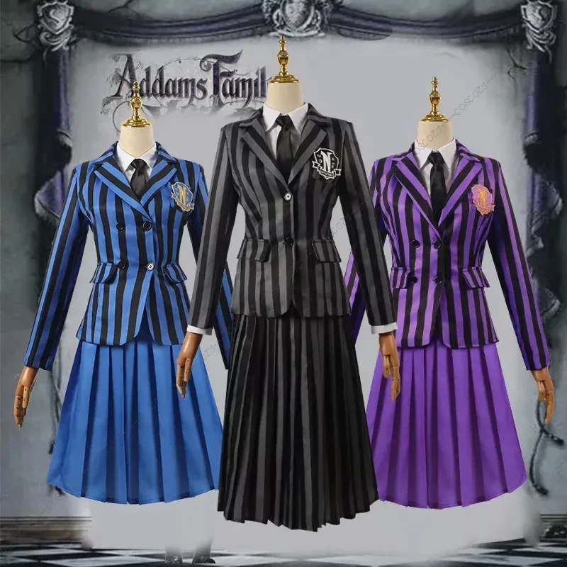 Фото The -of-- by China3 Colors Wednesday Addams Cosplay Co. Первоичный продукт, созданный Китай. №2