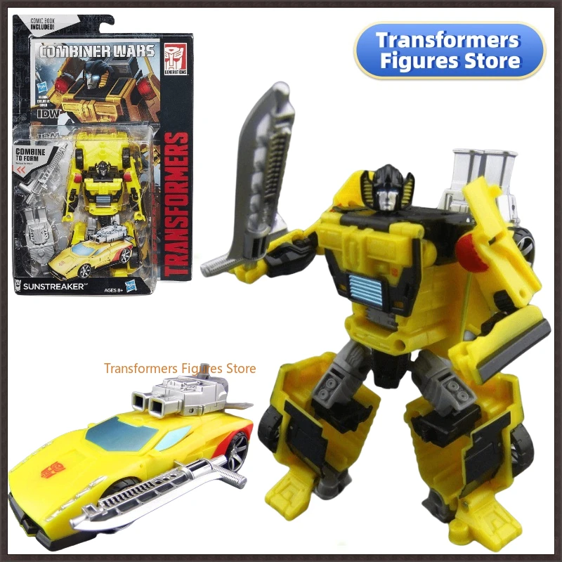 В наличии Трансформеры серии G CW D Класс Sunstreaker экшн-фигурка Аниме Робот Модель праздник передвижной робот мальчик коллекционный подарок