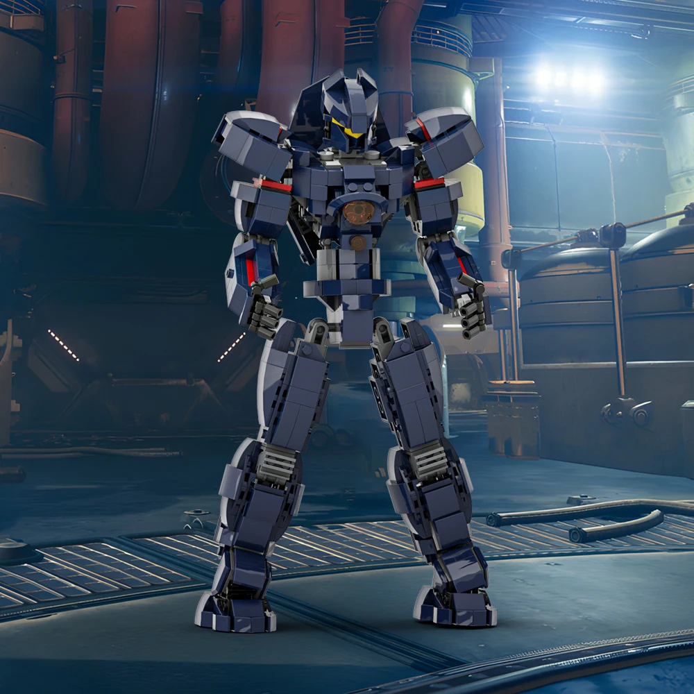 MOC Pacifices Movie Gipsy Avenger V2 Модель Строительные блоки Mark VI Fighter Mech Monster Hunter Mech Warrior Кирпичи DIY Игрушка в подарок
