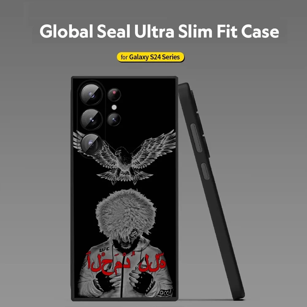 Фото Чехол для телефона Khabib Nurmagomedov U-UFC для Samsung Galaxy S25 Ultra S22 S23 S24 Ultra S21 S20 5G, защитный мягкий силиконовый чехол из ТПУ №2
