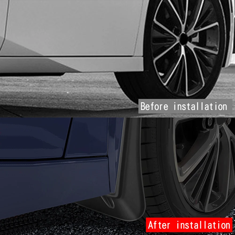 Фото 4 шт., брызговики для Toyota Prius 2023, 60 №4