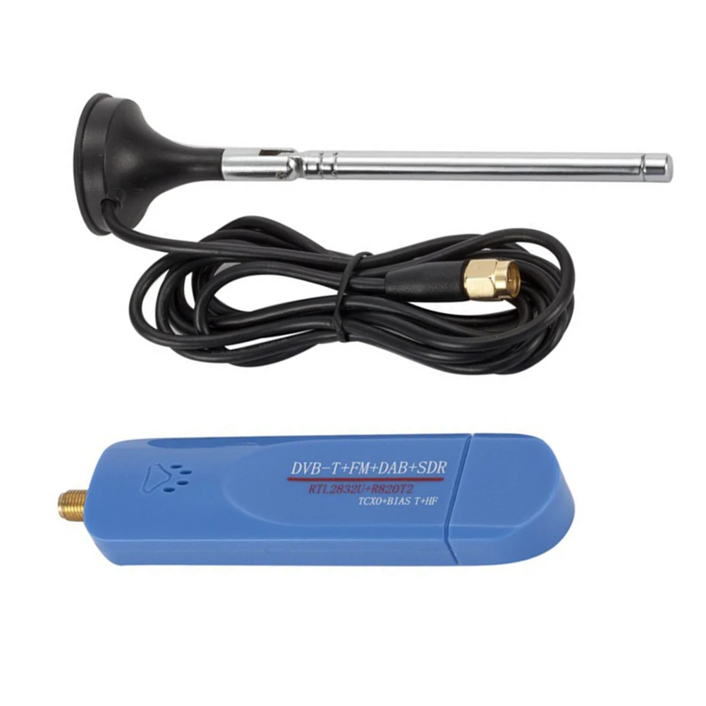 Фото Dijital USB 2.0 RTL S DR TCXO RTL2832U+R860 DAB FM DVBT ТВ-тюнер Sopa Dongle DVB-T+FM+DAB+S DR TV Tarayıcı Alıcısı Antens Iles №2