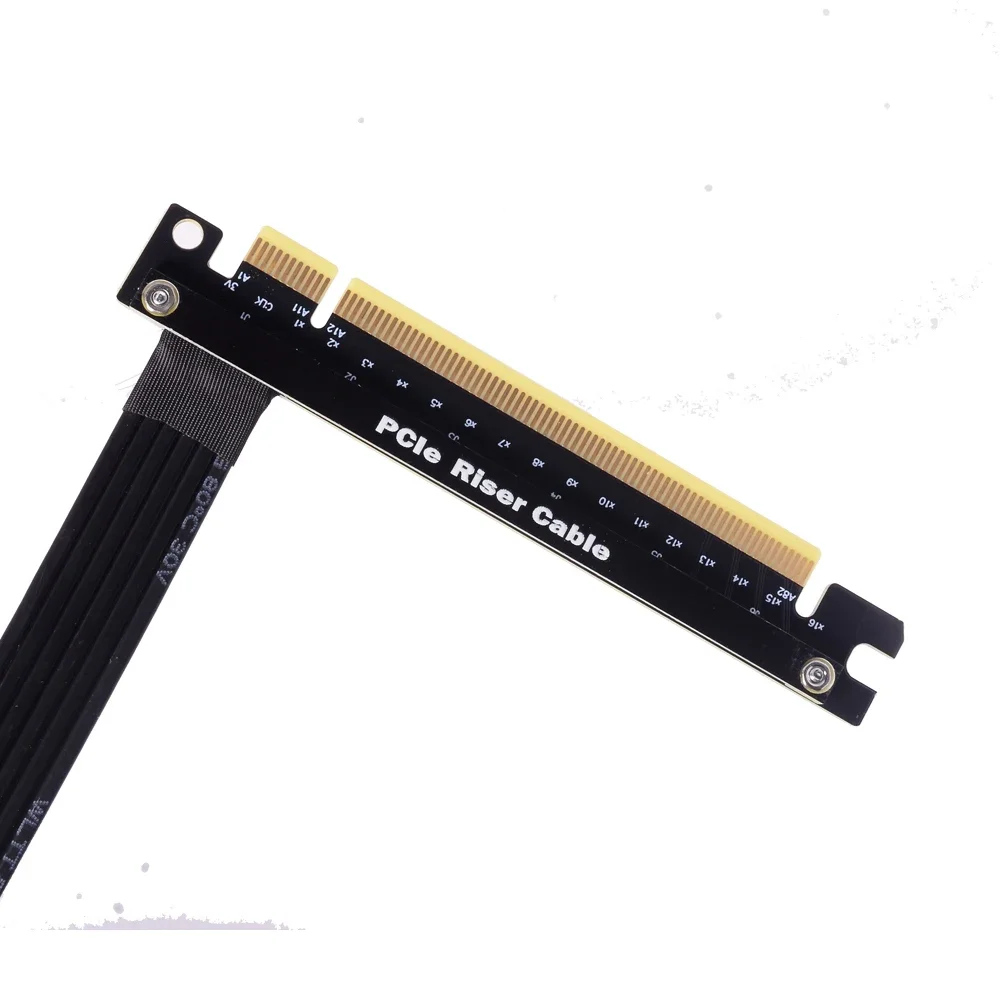 Фото PCIe X16 to X1 X4 X8 SSD Extension Adapter Cable 3.0 4.0 M.2 U.2 Signal Expansion for NIC NVMe SSDs - Signal Extension Cable №2
