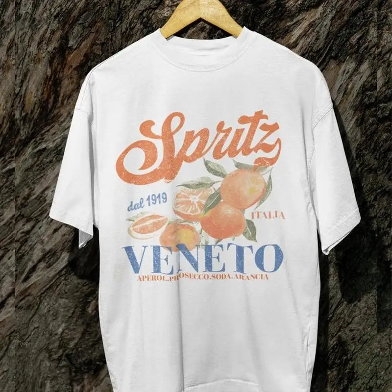 Эстетическая футболка Retro Spritz Italia Vaneto S 5XL