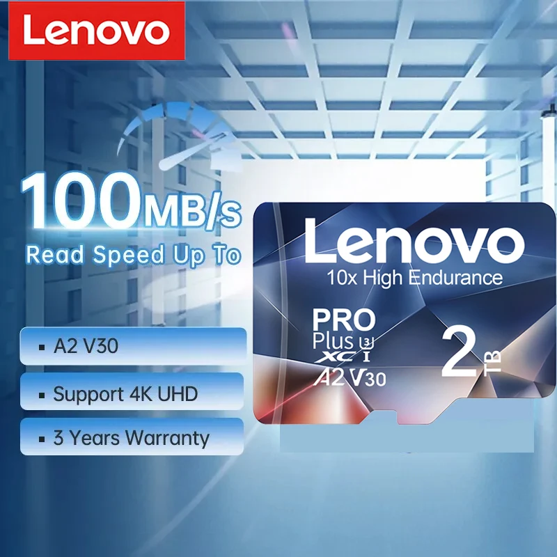 Lenovo флэш-карта памяти, класс 10, 1 ТБ, U3 V30