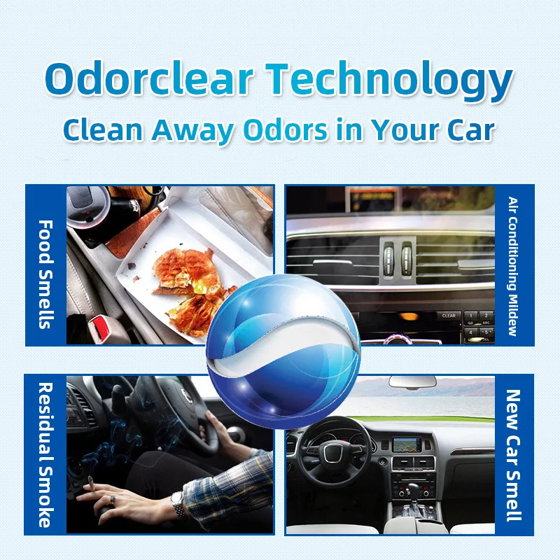 Фото Febreze зажим для автомобильной вентиляционной решетки автомобильный освежитель воздуха устраняющий запах автомобильный зажим для ароматерапии кондиционер на выходе украшение светильник аромат №3