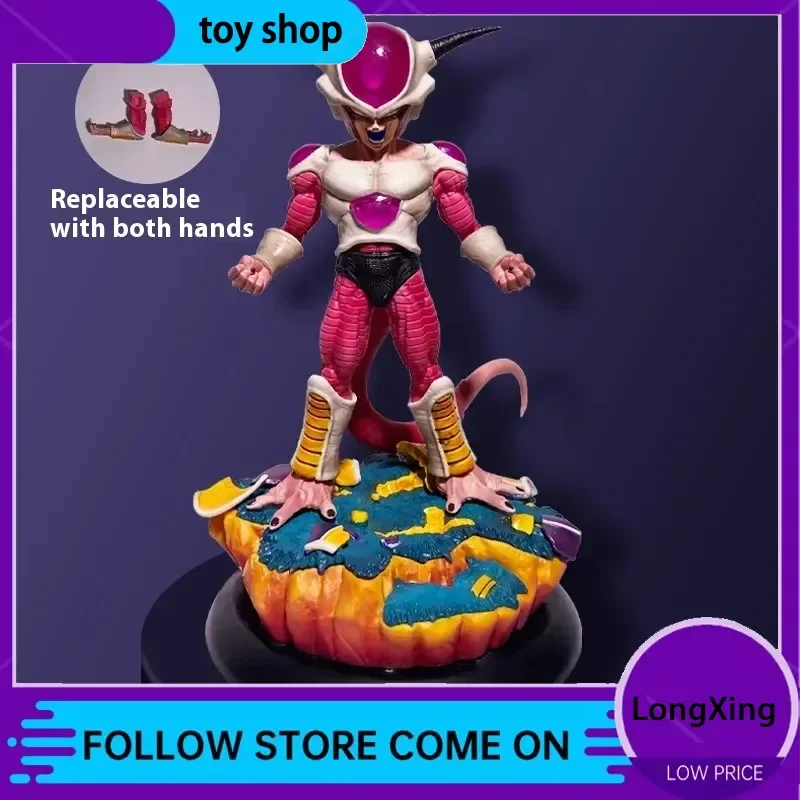 Dragon Ball Gk White Hole Frieza First Form Аниме Фигурка Модель Игрушки Коллекционные Украшения Ручная Работа