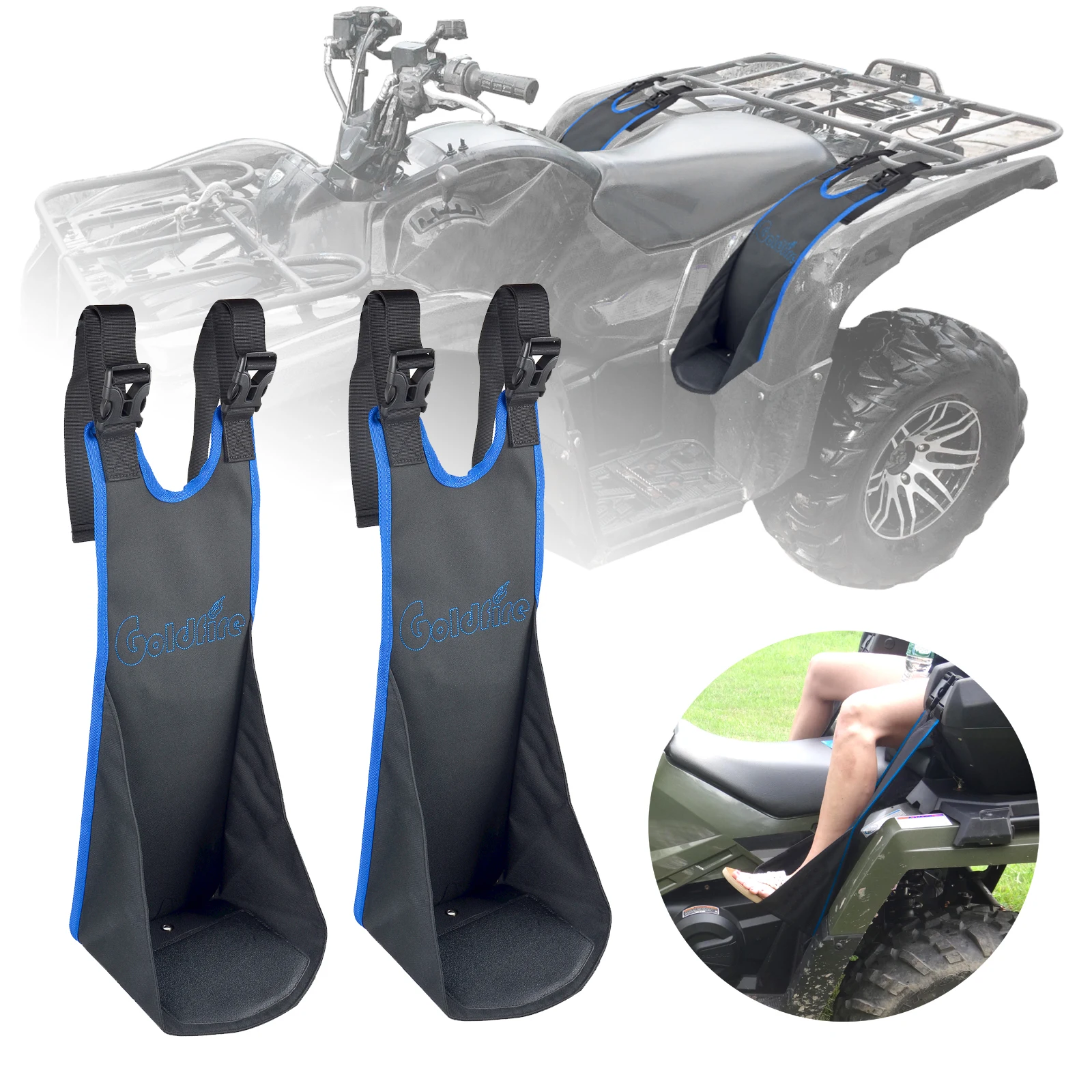 Подножки для квадроциклов Универсальные складные, 4-х колесные, для Polaris, Honda, Yamaha, Kawasaki, Can am