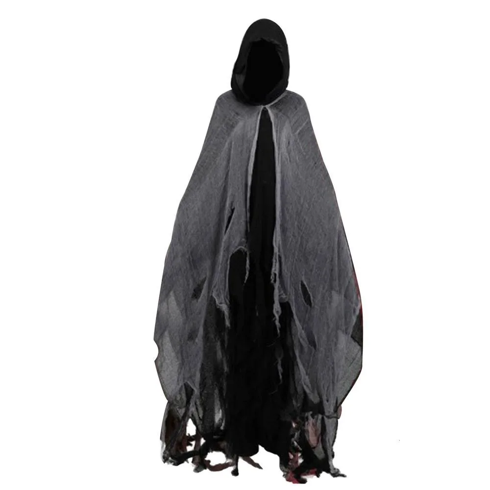 Полиэстер Хэллоуин Призрачные плащи Фотопрос Одежда Реквизит Dementors Косплей Костюмы Костюм Волшебник