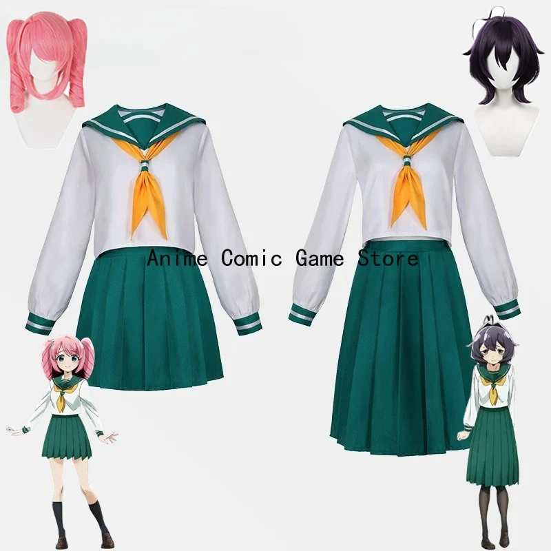 В НАЛИЧИИ Hiiragi Utena Araga Kiwi Косплей Аниме Gushing Over Magical Girls Косплей Школьная форма Одежда на Хэллоуин для женщин