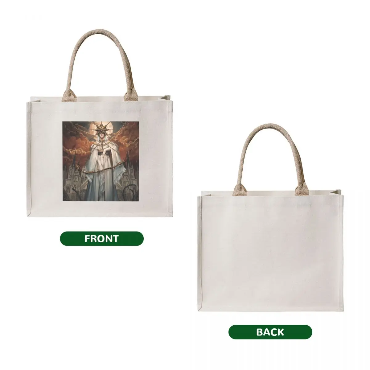 Фото Темное солнце Sanandolin Tote Bag эко сумка складная Женские сумки сумки-шоппер №2