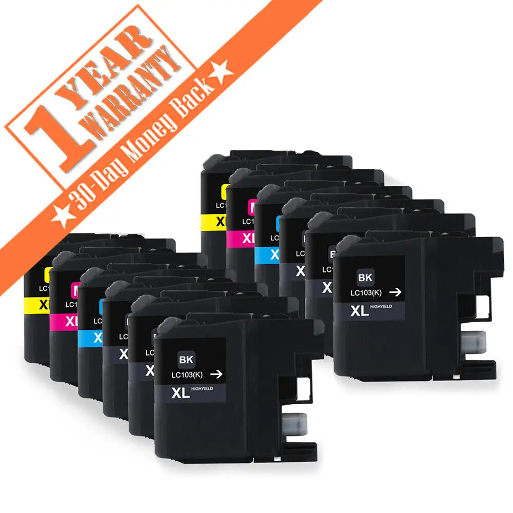 12PK LC103XL Φ чернильные картриджи для смартфона