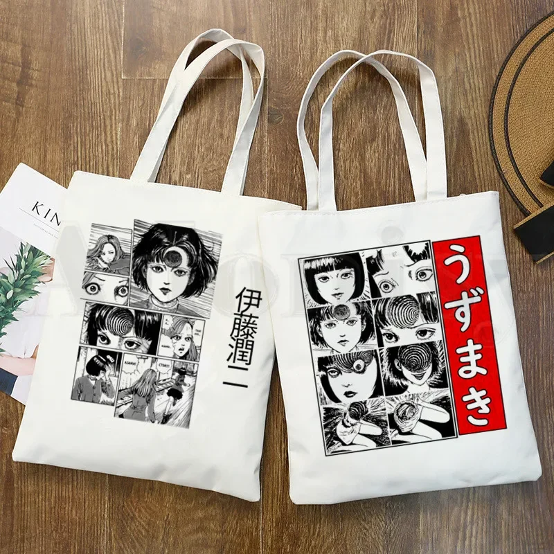 Фото Сумка на плечо с принтом манга Junji Ito Shintaro Kago Weeaboo Otaku №2