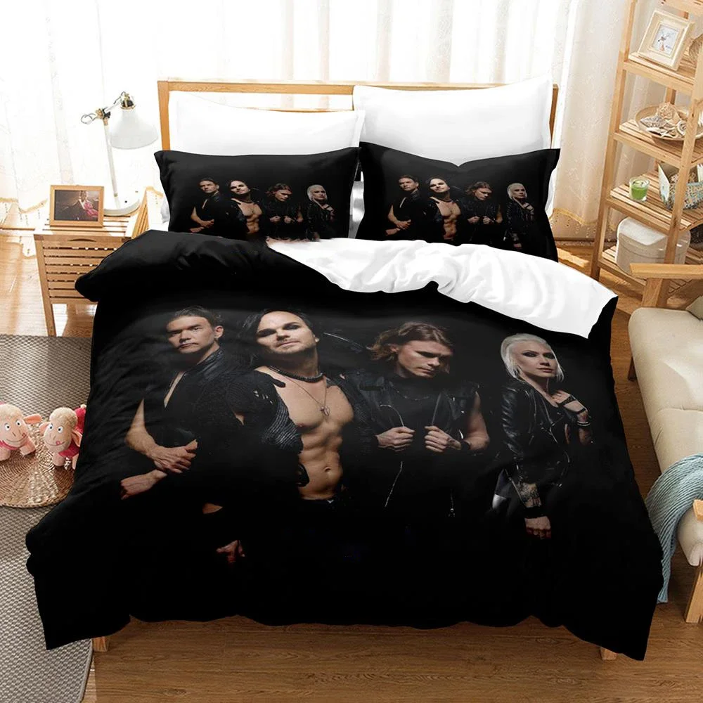 Популярный комплект постельного белья The Rasmus Single Twin Full Queen King Size пододеяльник для взрослых и мальчиков, комплект простыней для спальни в стиле аниме