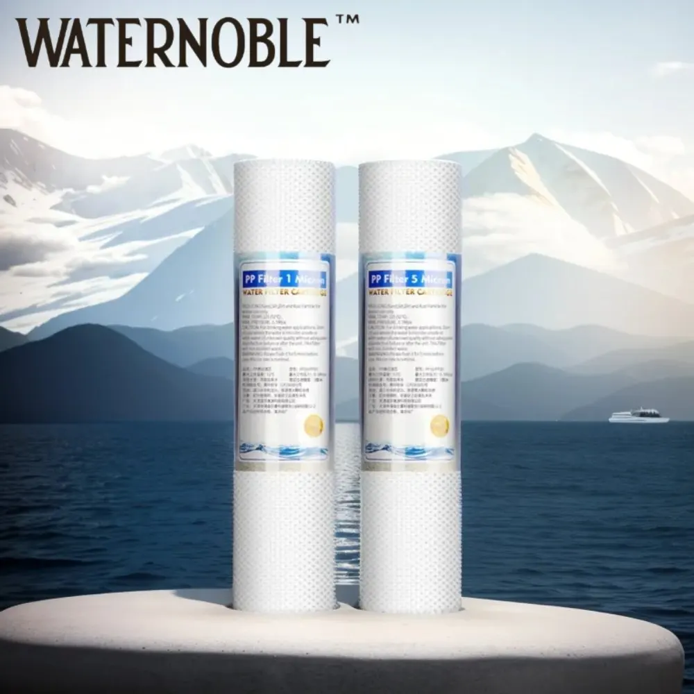 Waternoble 10-дюймовый фильтр для осадов для всего дома, 1/5 микрон, полипропилен, игольчатый хлопковый сердечник, RO-блоки и бытовая очистка воды