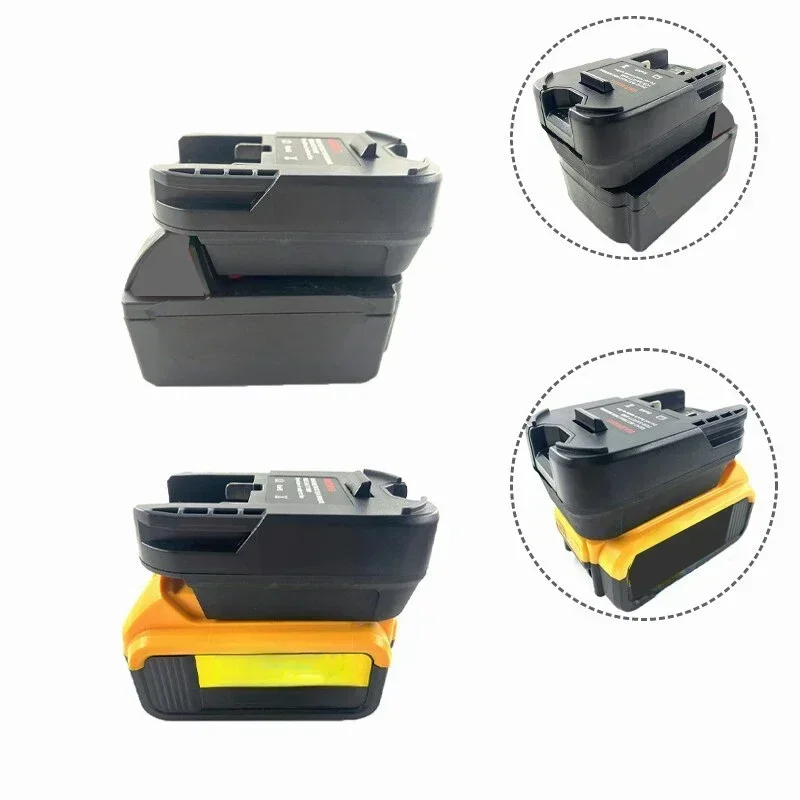 Фото DM18AR Battery Adapter for Dewalt 18V20V Max for Milwaukee 18V Li-ion Battery Converting To for Ridgid/AEG 18V Electric Drills №3