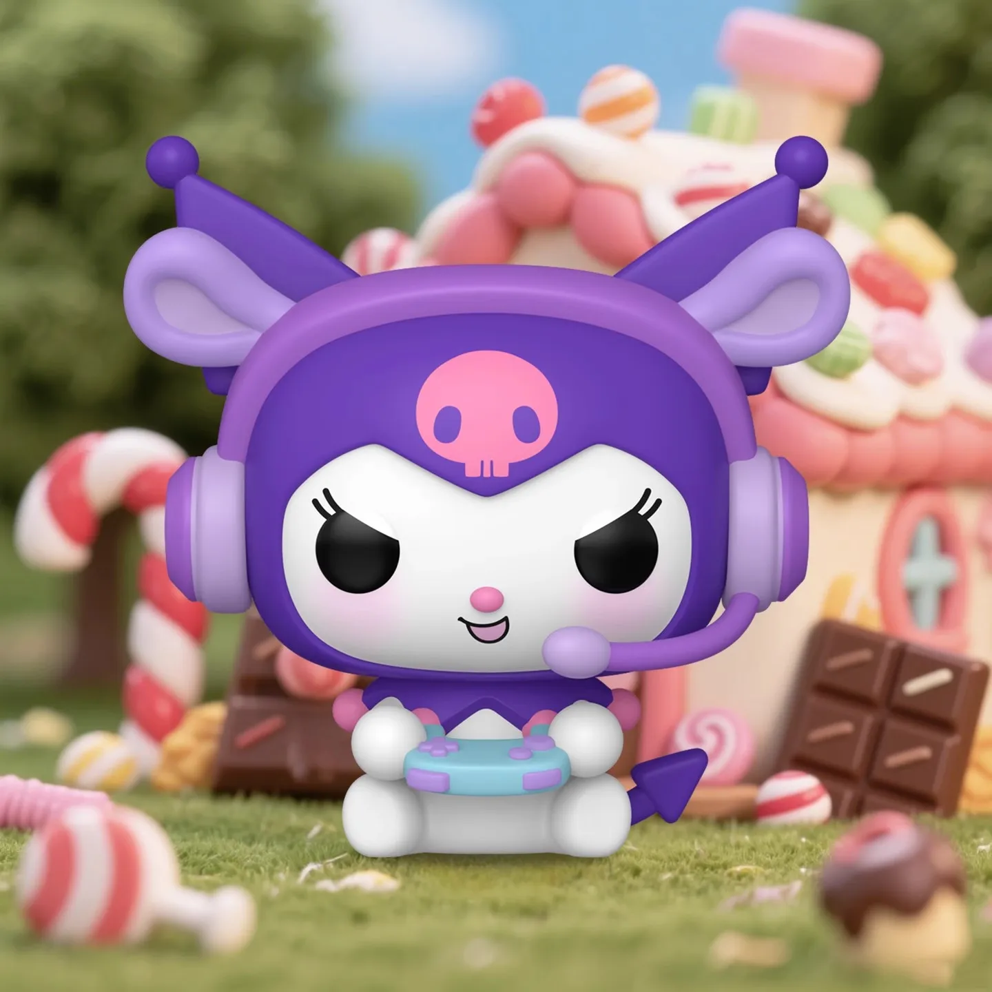 Funko Fenggao POP Sanrio Sanrio Kuromi киберспортивные игроки украшения ручной работы куклы подарки вокруг.