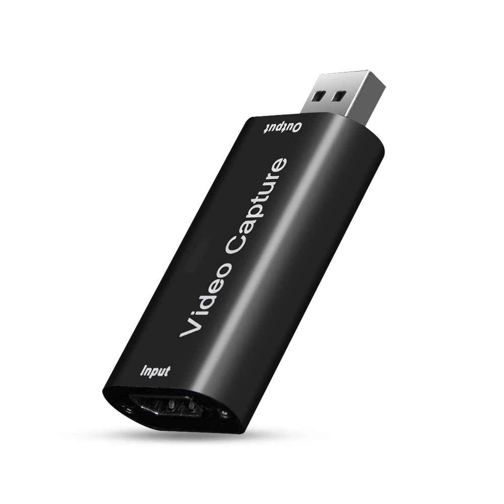 4K HDMI-совместим с USB 2,0 1080P 30FPS устройство записи, Карта видеозахвата для ПК PS4, видеокамеры