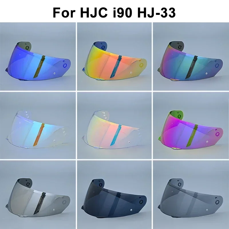 Козырек для HJC HJ-33 I90, сменные линзы для мотоциклетного шлема, анти-УФ-защита Casco Moto, красочные аксессуары для лица