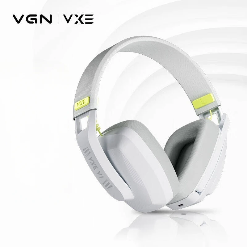 VGN VXE Siren V1 Трехрежимная беспроводная игровая гарнитура Bluetooth 5,3 2,4G Легкий съемный микрофон 230 г Киберспорт FPS Онлайн-курс