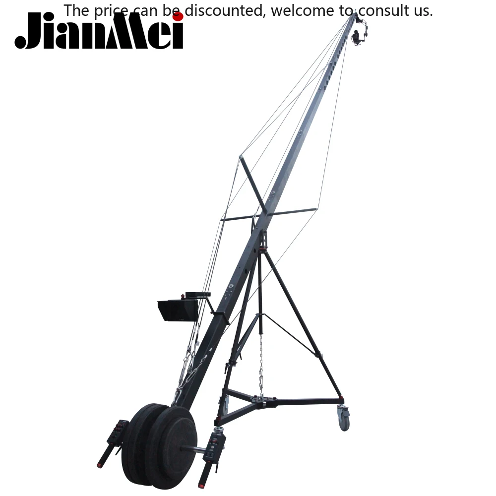 Jianmei XF86-7m система кран для камеры с 2-осевой моторизованной головкой панорамирования и наклона для дистанционного управления DSLR видеопроизводство