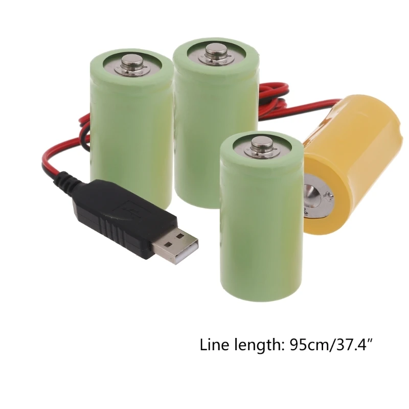 ADWE USB 5V2A 6V1A LR20 D Кабель для устранения батареи Шнур для фонарейигрушек (art.: 3920c88e86f0b) - 3920c88e86f0b
