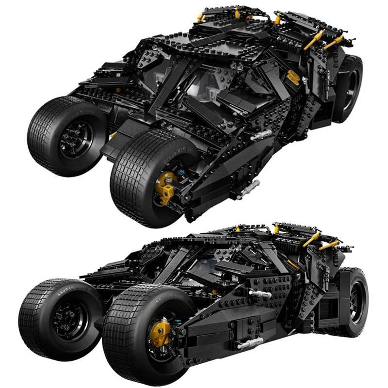 Стакан 76023 1869 шт. Batmobile автомобиль технические игрушки для мальчиков моделирующие наборы для взрослых конструктор подарки для детей