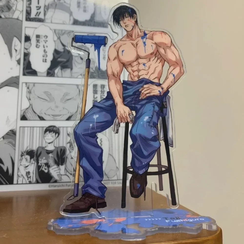 Аниме Peripheral Jujutsu Kaisen Acrylic Stand Ryomen Sukuna Geto Suguru Satoru Gojo Fushiguro Toji Signboard Desktop Decorations