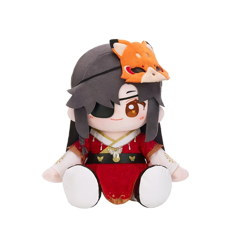 40 см TGCF Tian Guan Ci Fu Hua Cheng Xie Lian Limited плюшевая кукла с одеждой, мягкая сидячая хлопковая игрушка, фигурка в подарок