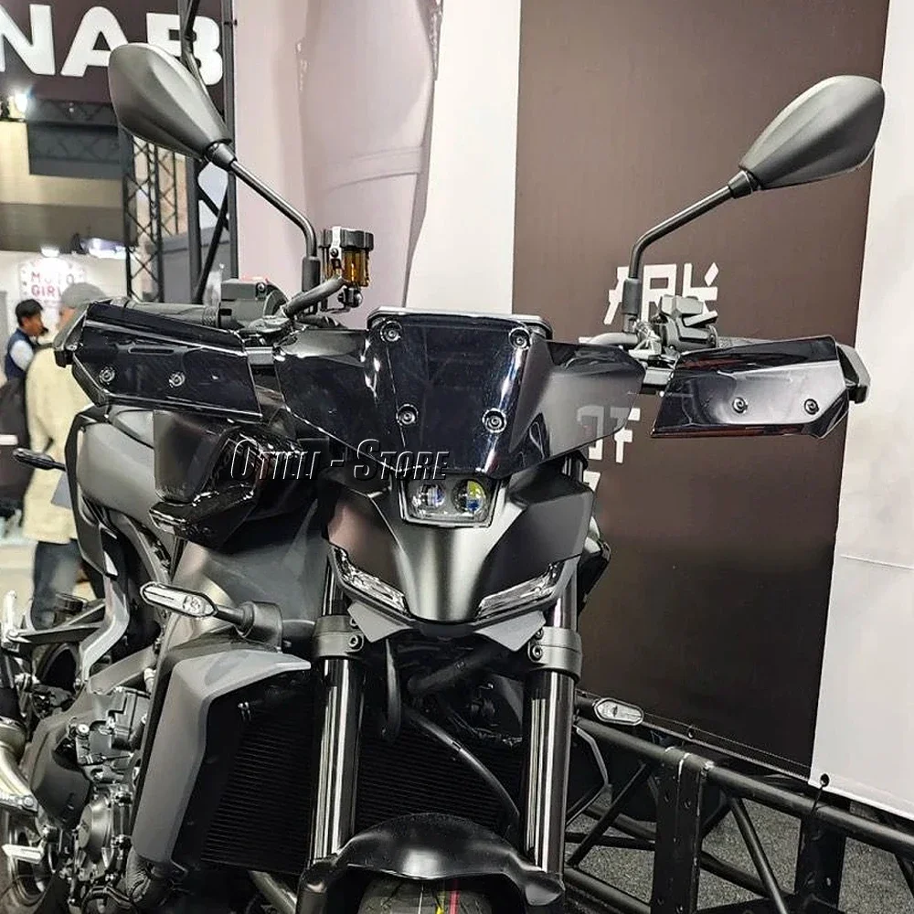 Фото Мотоциклетные аксессуары для Yamaha MT09 mt09 MT 09 MT-09 SP 2024 2025 Новый кронштейн защитная накладка для лобового стекла №4