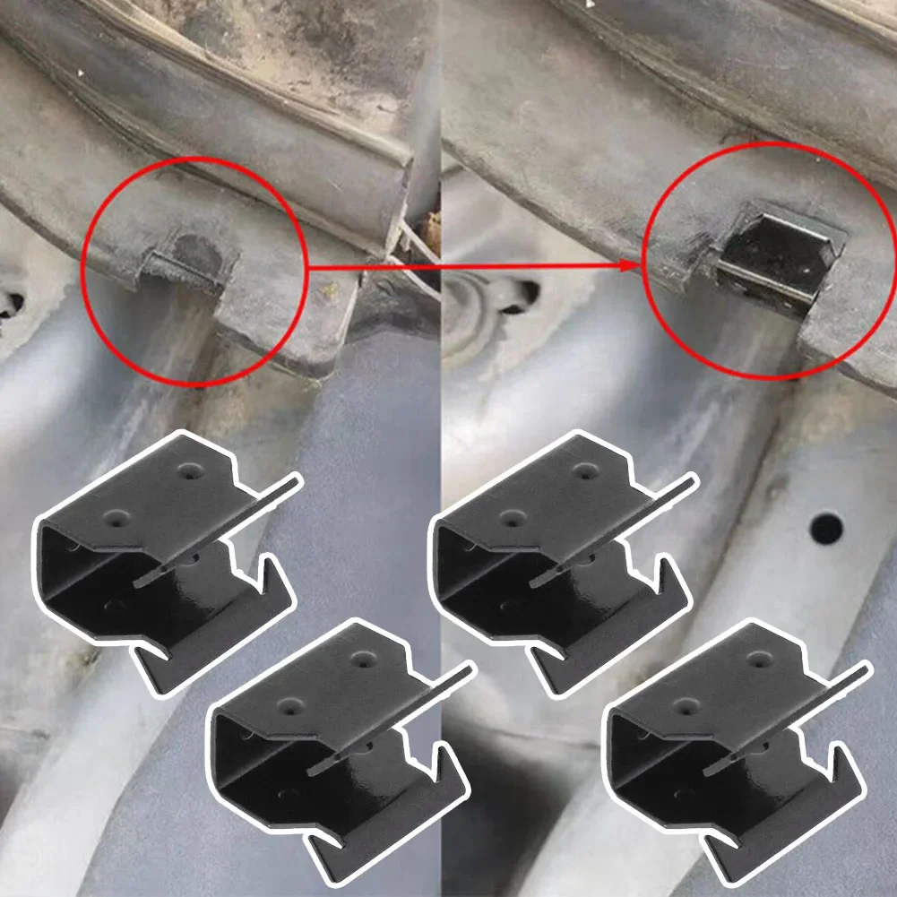 Фото Клипсы для отделки автомобильной панели Ford Focus 1998-2023, черные Сменные аксессуары, практичные №2