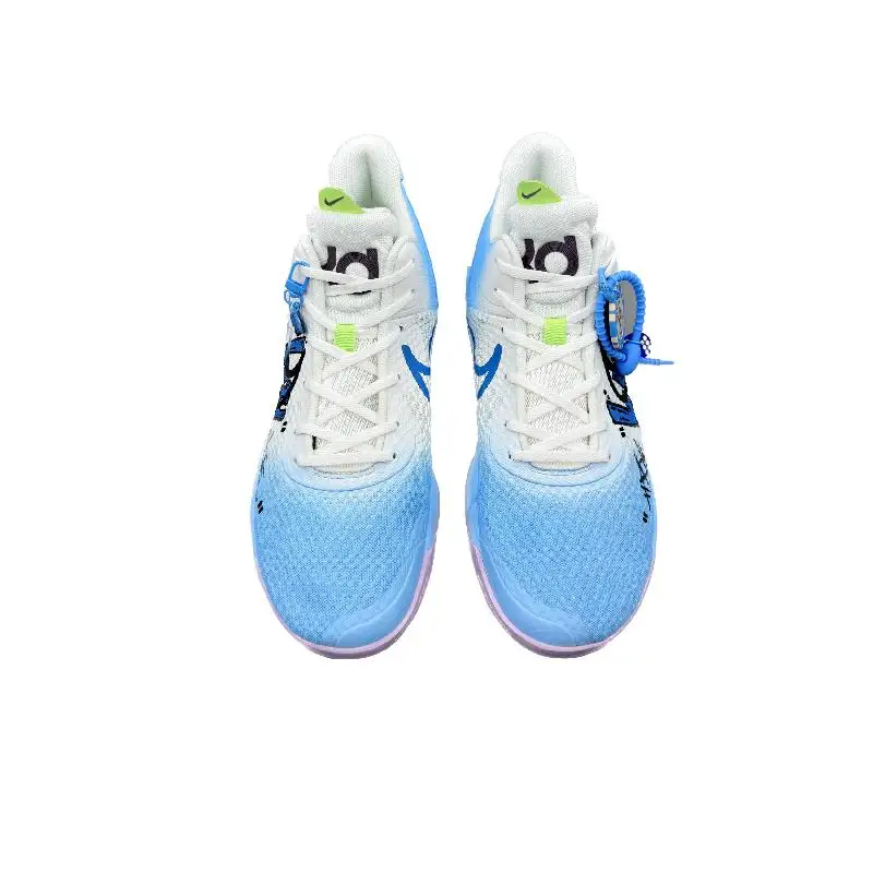 Фото 【Настроить】Nike KD Trey 5 IX винтажные баскетбольные кроссовки унисекс черные кроссовки средней высоты DJ6922-100 №4