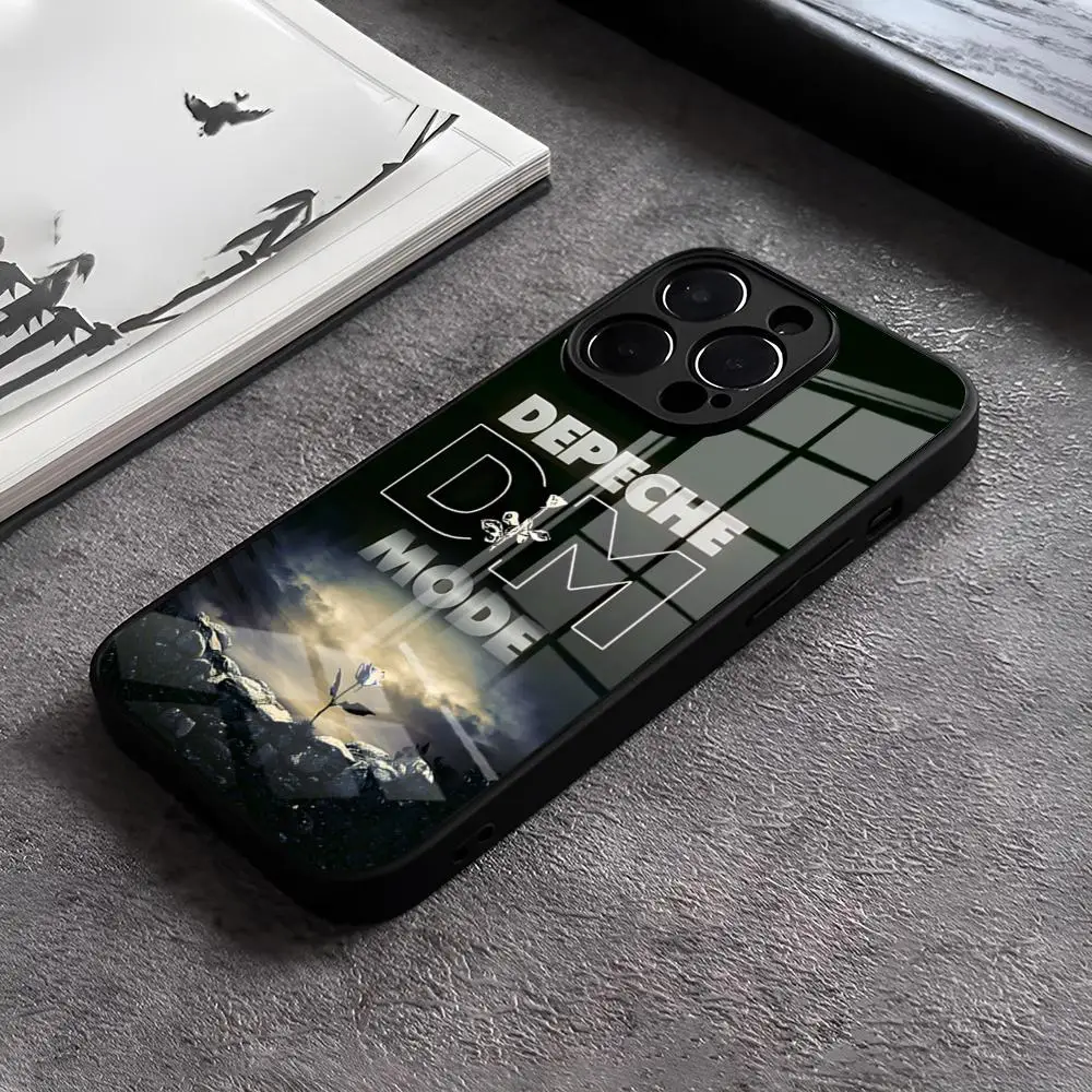 Чехол для телефона Hot Trends D_DEPECHE MODE для IPhone 17 15 Pro Max 12 16 14 Plus 11 13 Pro X XR XS 7 8 Plus SE Glass Cover