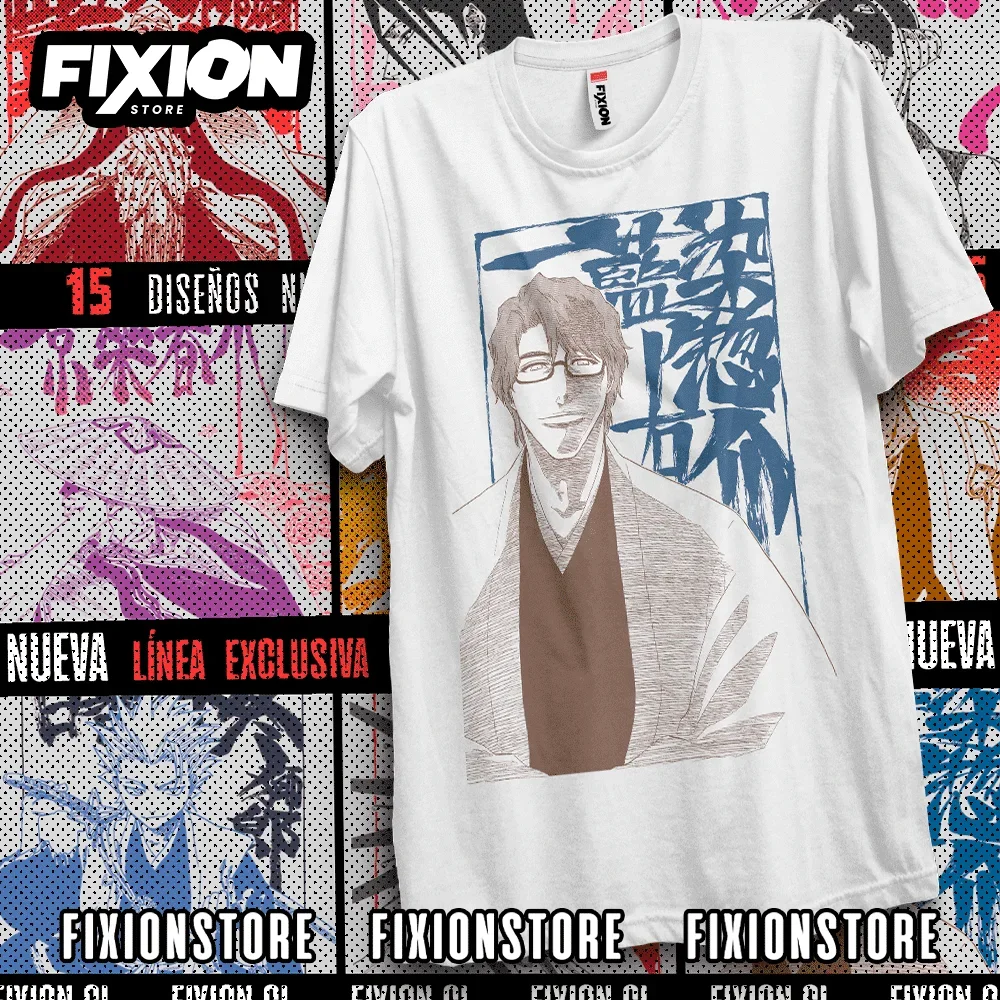 Bleach Col Somaliland Capitanes – فاadron 5Anime Футболка Манга Подарок для любителей аниме Все размеры Хлопок Женская одежда