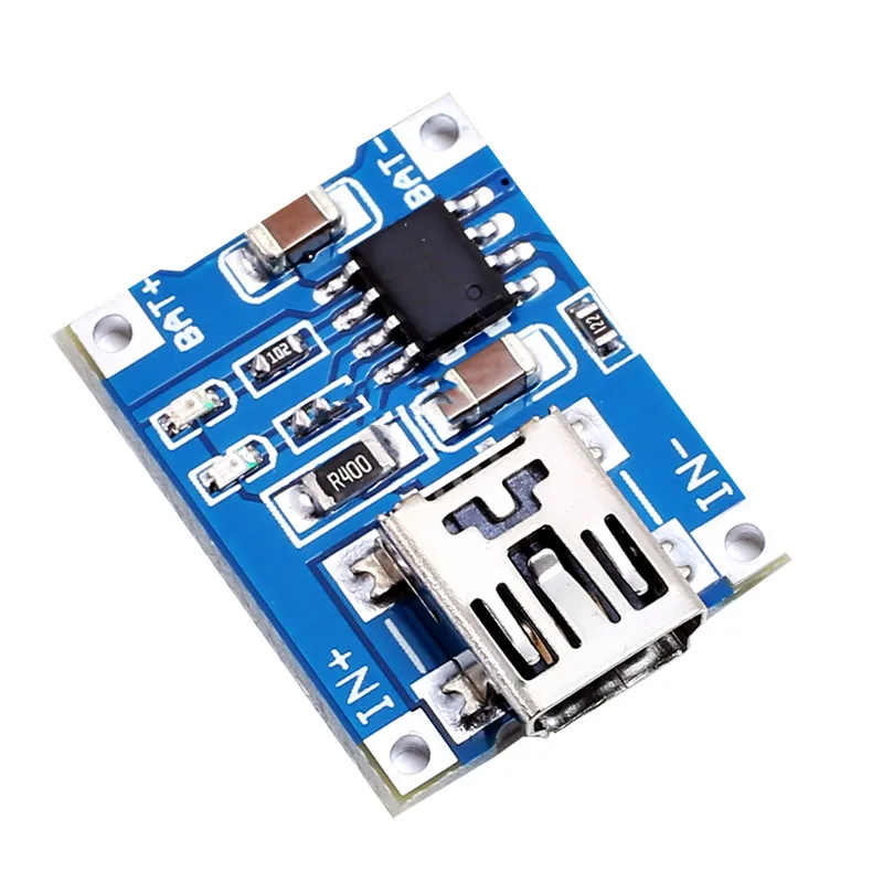 1 шт., зарядная плата TP4056 с Micro USB, 5 В, 1 а, с защитой, двойные функции, 1 А, литий-ионный аккумулятор