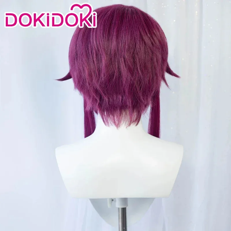 Фото Wiwi 123, игровой парик на Хэллоуин, DokiDoki Genshin Impact Rosaria, волосы для косплея №3