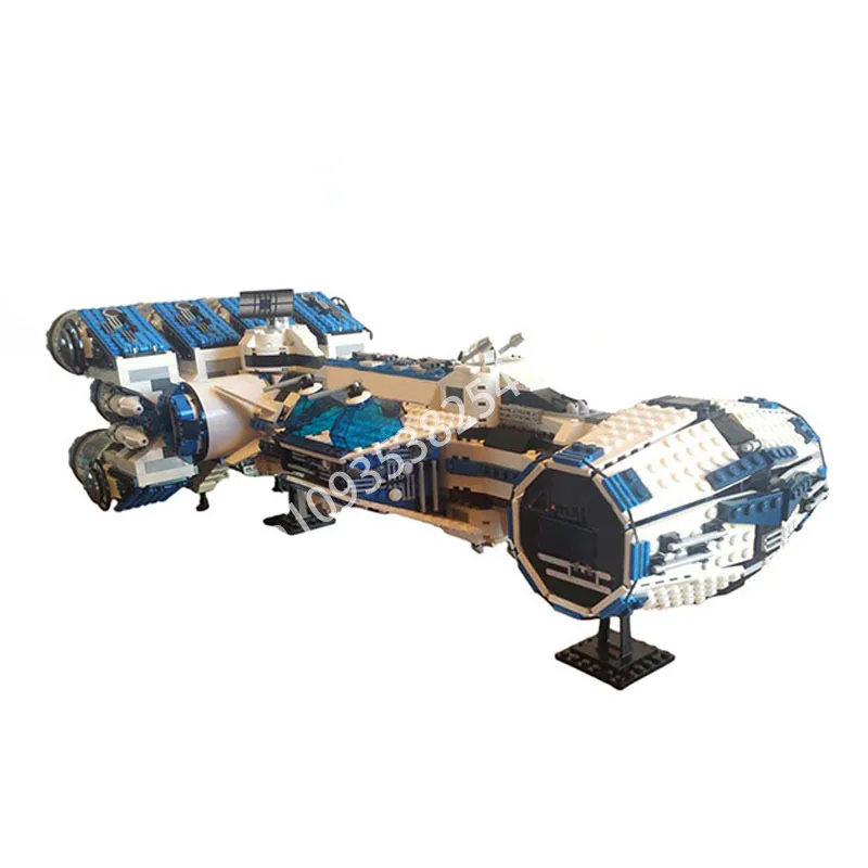 1782 шт. Moc Custom Rebel Blockade Runner космический корабль креативные детские строительные кирпичные игрушки на день рождения, фестиваль, подарочные блоки