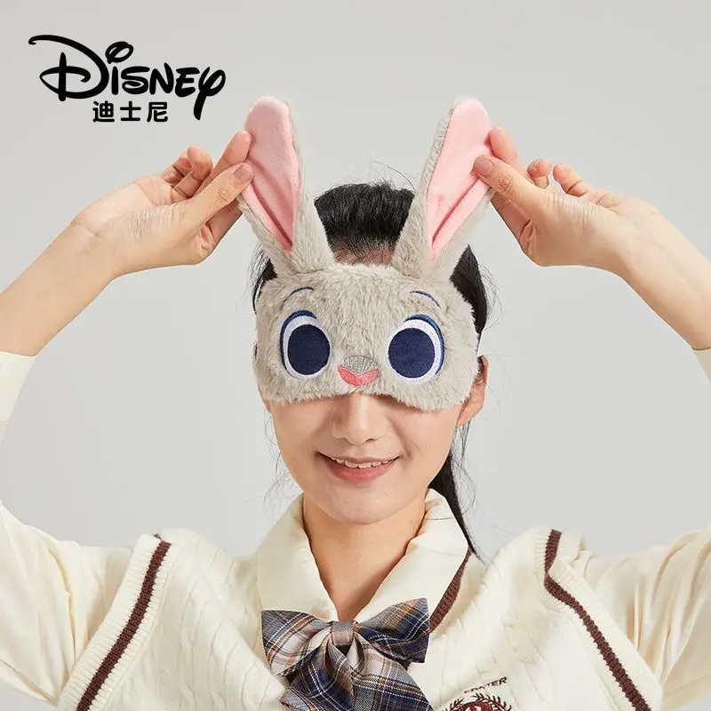 Disney Zootopia Judy Nick 3D маска для сна плюшевая контурная тени для век для путешествий сон милый подарок с повязкой на глаза для женщин