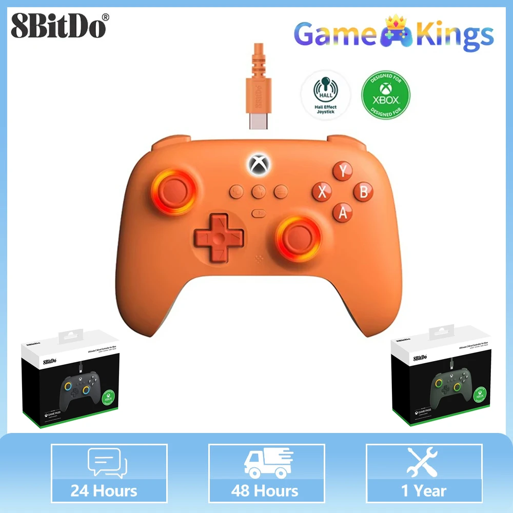 8-битные джойстики с эффектом Холла Ultimate C, проводной контроллер для Xbox, поддержка Xbox Series X | Геймпад S/Xbox One/Windows 10/11