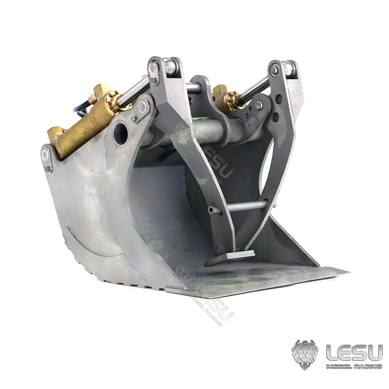 Гидравлическое захватывающее ковшо LESU AT-C0030-B подходит для 1/14 AC360, R945, SK500, колесного экскаватора, небольшого короткого хвостового экскаватора GLKU.