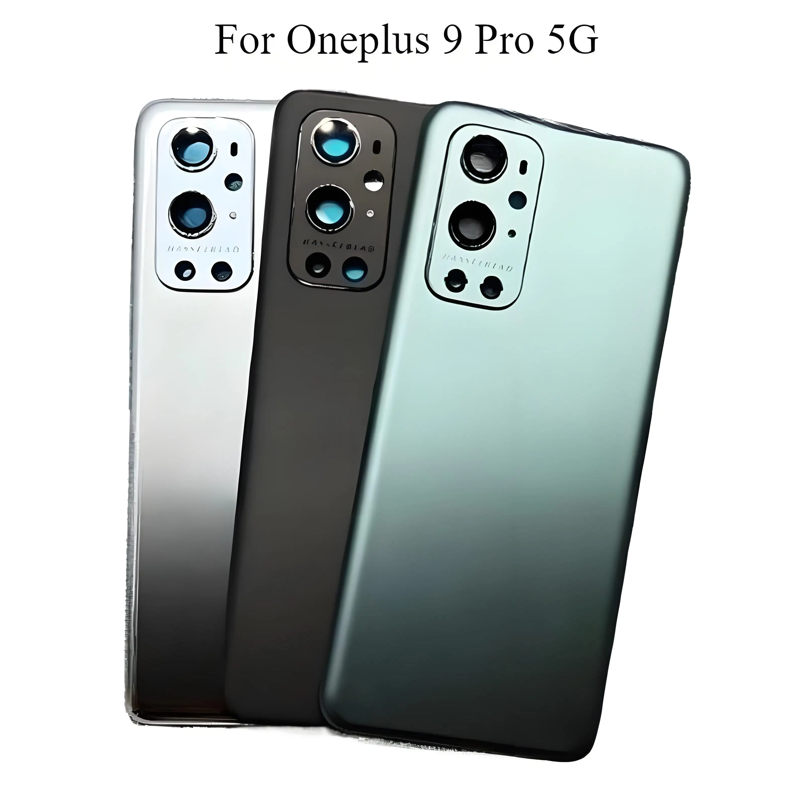 Новинка для Oneplus 9 Pro 5G, задняя стеклянная крышка, сменный жесткий чехол для аккумулятора, задняя крышка корпуса с объективом камеры
