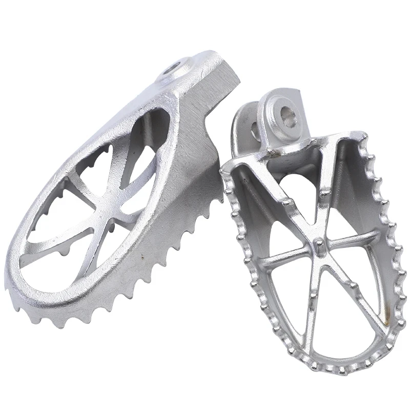 Передние подножки из нержавеющей стали, педаль для Harley 883 FOR 250 CRF250 (2001-2009) CQR, подножки для мотоцикла, подножки для ног, пит-байк