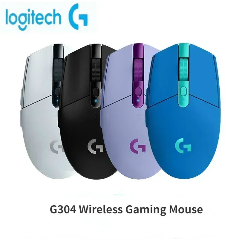 Фото Проводная мышь Logitech (G) G102 G304, механическая кнопка, геймерские мыши, 8000 точек на дюйм, компьютерная мышь, перезаряжаемая RGB мышь для портативных ПК PUBG №5