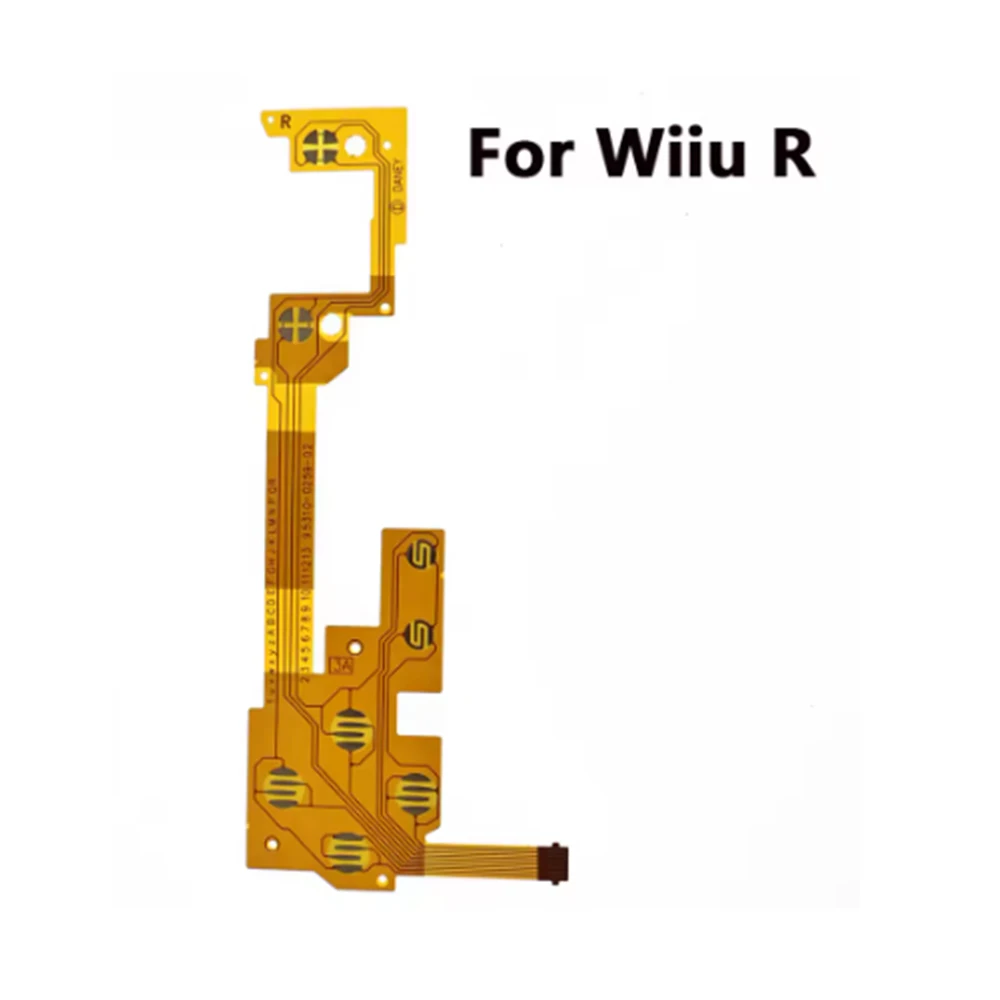 Фото 1 комплект для Wii U, гибкий кабель с проводящей пленкой, левый и правый для Nintendo PAD, геймпад, кнопка контроллера, гибкий кабель, ремонт №3