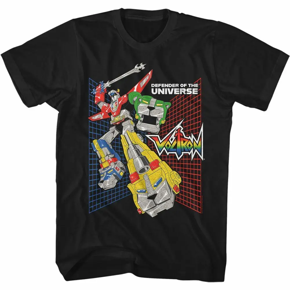 Черная футболка Voltron перспектива