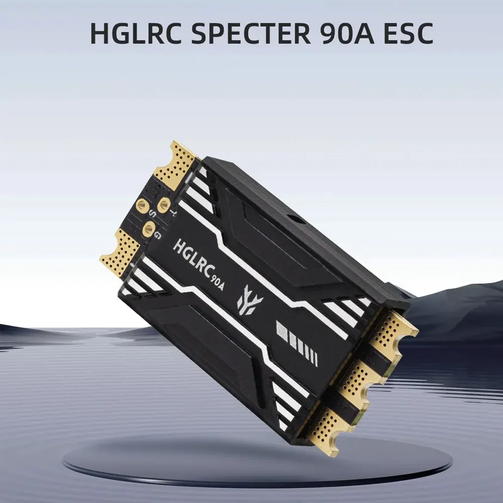 Hglrc Spectre 90a Esc Поддержка Bl32 Esc Телеметрия с двойным Mos 2-8s для Rc Fpv Drone